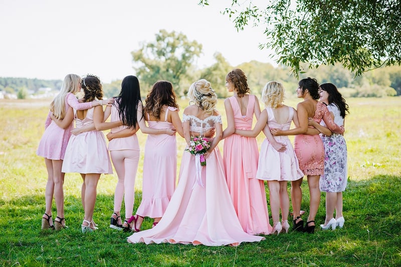 Whimsical Bridesmaid Dresses